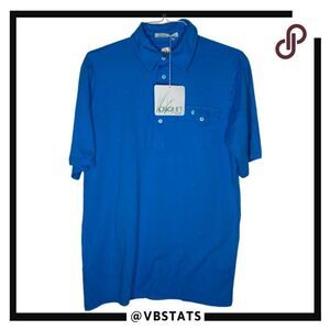 Criquet Royal Blue SS Golf Polo in Size Large (New With Tags)